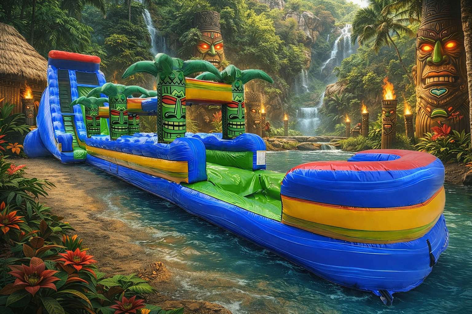 26' Tiki Time Single Lane